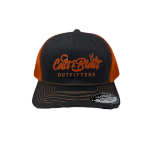 Orange/Grey Snapback