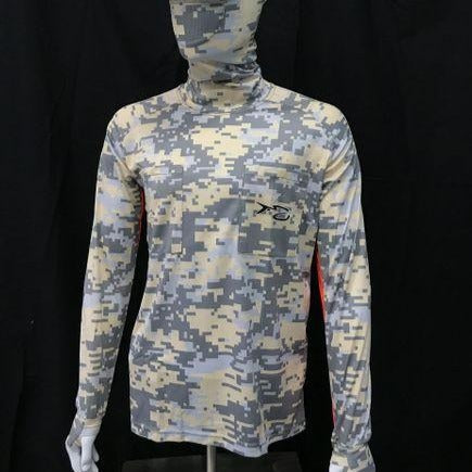 FishHide SportsWear ORIGINAL(With ORANGE) - EARLY DAWN Technical Shirt - PuroPincheCast&Blast Outfitters