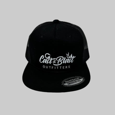 Cast&Blast Snap Back B/W