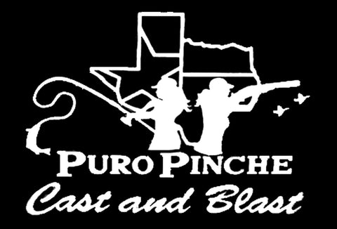 Women Fish & Hunt Too Decal-White 8x10”