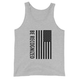 Be Recognized Unisex Tank w/BLK logo