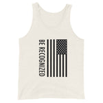 Be Recognized Unisex Tank w/BLK logo