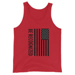 Be Recognized Unisex Tank w/BLK logo
