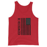 Be Recognized Unisex Tank w/BLK logo