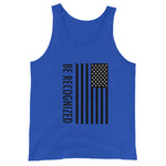 Be Recognized Unisex Tank w/BLK logo
